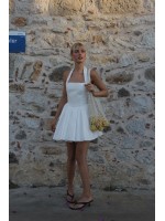 CAPRİ BEYAZ ELBİSE CAPRİ BEYAZ ELBİSE